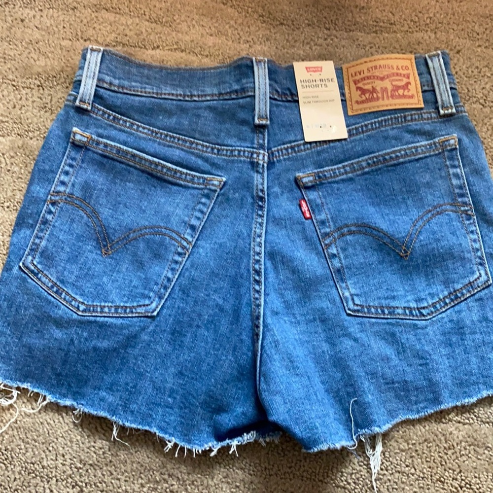 Levi’s high waisted shorts. Size 28(6)